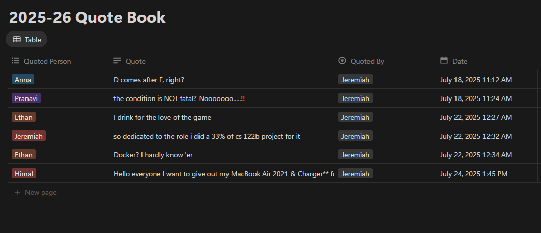 Quote Book Bot